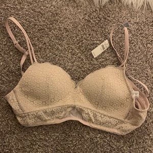 Aerie wireless push-up bra NWT